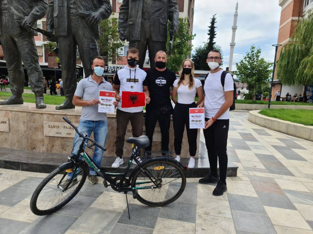 "Klubi i Karates Podujeva" ndan mirenjohje per Marakli t'Biciklave.